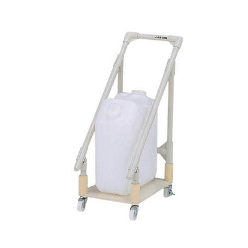 廃液回収トレーワゴン 1ヶ用 ポリタンク1ヶ用