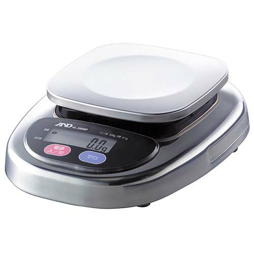 防塵・防水コンパクトスケール HL-WPシリーズ ひょう量:300g 最小表示:0.1g HL-300WP