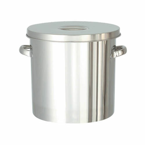 テーパー型フタ付きステンレスタンク 20L TP-ST-30