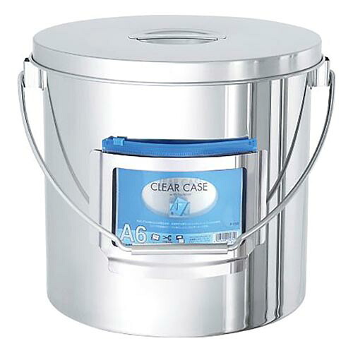 カードホルダー付き容器 かぶせ蓋 吊り下げ 25L STB-CZ-33|Pro Lab. & Healthcare Shop
