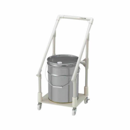 廃液回収トレーワゴン ペール缶1ヶ用