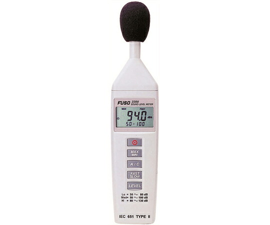 騒々しい音計 54W*34D*232Hmm SD-2200