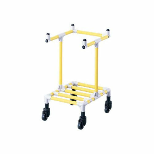 ゴミ手押し車 384*453*722粍 黄色
