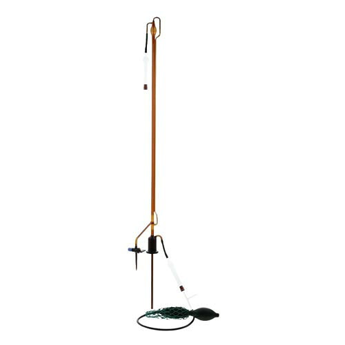 自動ビュレット スーパーグレード 茶褐色 ガラスコック付 本体のみ 50mL 022230-501