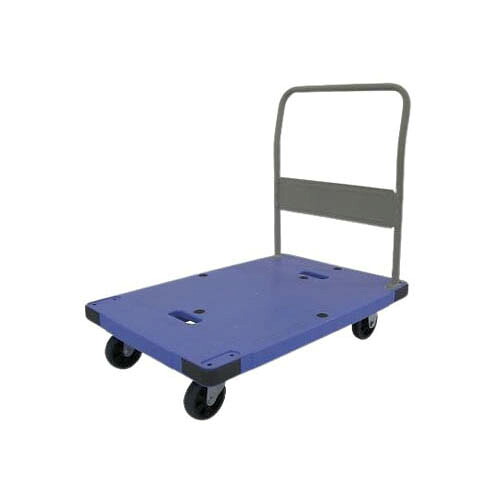 静音樹脂台車 (ハンドル固定式・ブレーキ付／300kg) DSK-302B｜Pro Lab. ＆ Healthcare Shop 26,553円