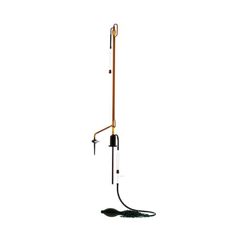 自動ビュレット スーパーグレード 茶褐色 PTFEコック付 本体のみ 25mL 022530-251|Pro Lab. & Healthcare Shop