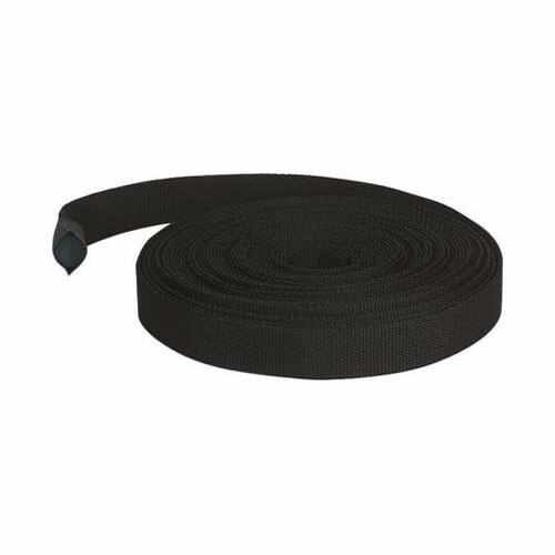 熱収縮チューブ PE ／ PET 収縮前 20mm 収縮後 10mm スリーブ長さ 10m 黒 1袋 (10メートル入) HFT5000-20／10-0