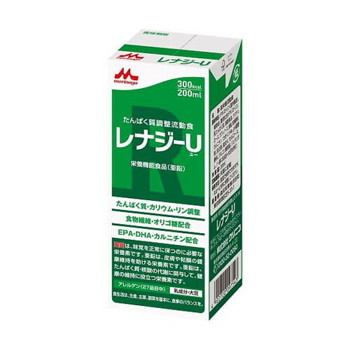 クリニコ たんぱく質合わせる流出食 レナジーU 200mL 645558【2407c】