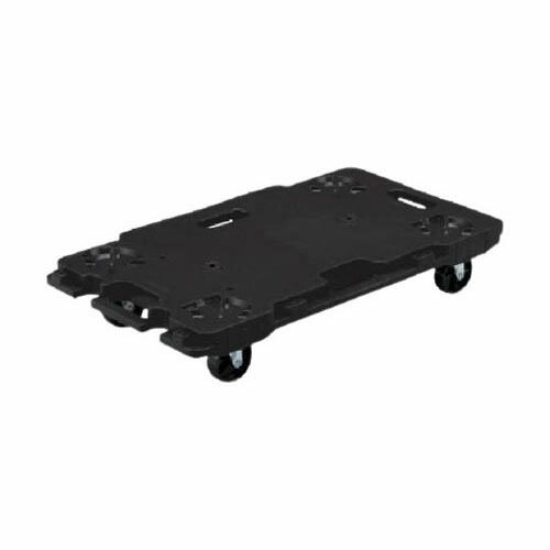 脂製平台車 802462 サンキャリー6839 黒いこと SK-6839-BK