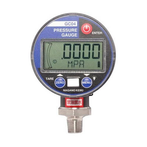 高精度電池式デジタル圧力計 -0.1~0.2MPa GC04-174|Pro Lab. & Healthcare Shop