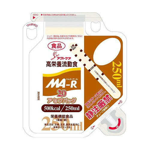 高栄養流動食 MA-R2.0アセプバッグ (250) 1箱 (20袋入) 644549｜Pro Lab. ＆ Healthcare Shop