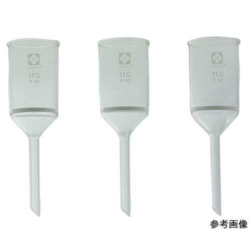 ガラスろ過器 (円筒ロート形) 60mL 16～40μm 11GP