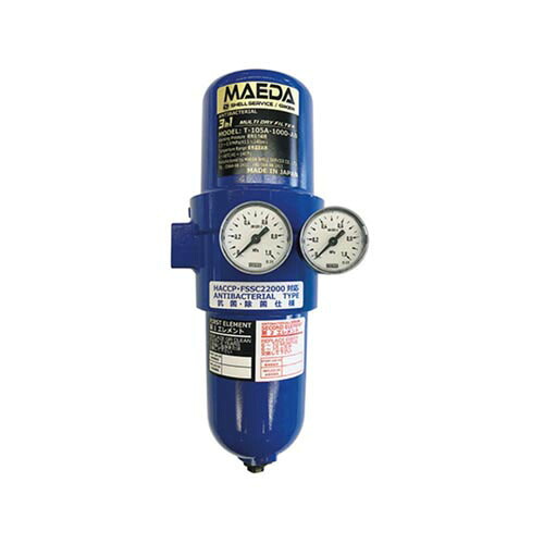 圧縮空気用フィルター (3in1マルチ・ドライフィルタ) 300L／min Rc1／4 T-103A-1000｜Pro Lab. ＆ Healthcare Shop