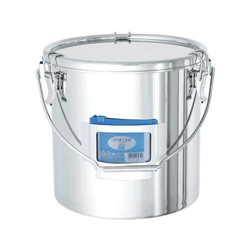 カードホルダー付き容器 キャッチクリップ 吊り下げ 10L CTB-CZ-24｜Pro Lab. ＆ Healthcare Shop