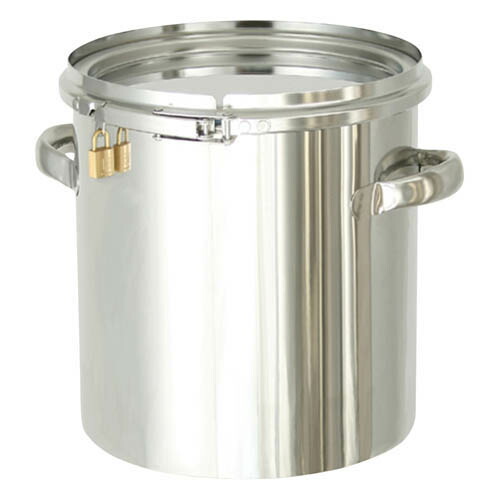 南京錠付密閉式タンク 20L CTLK-30