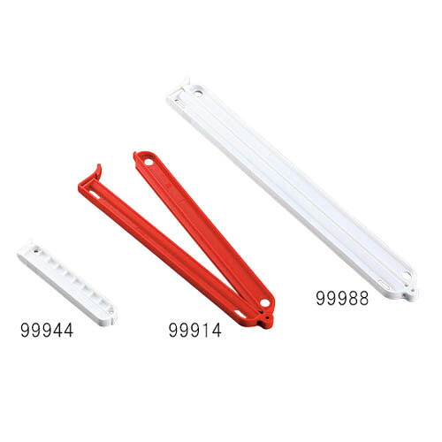 バッグクランプ 320mm 白 5個入 99988