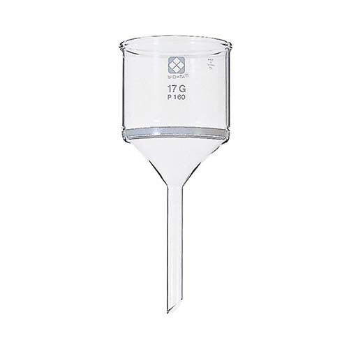 ガラスろ過器 (円筒ロート形) 140mL 100～160μm 17GP｜Pro Lab. ＆ Healthcare Shop