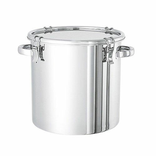 密閉式ステンレス鋼貯蔵タンク ゼムクリップ手合い A型シリコンパッキン付 70L CTH-43H