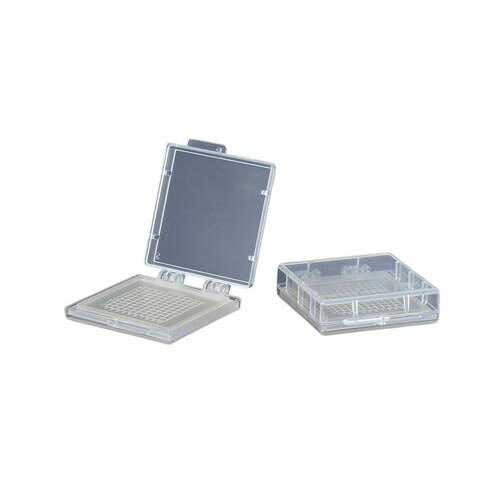 精密部品搬送ケース ゲルベース(R) 2インチ 透明 メッシュE7 Lタイプ 10個入 GC00-16033