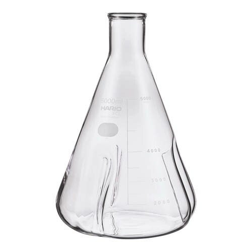 バッフル付き添い人三角瓶 5000mL BSF-5L-SCI