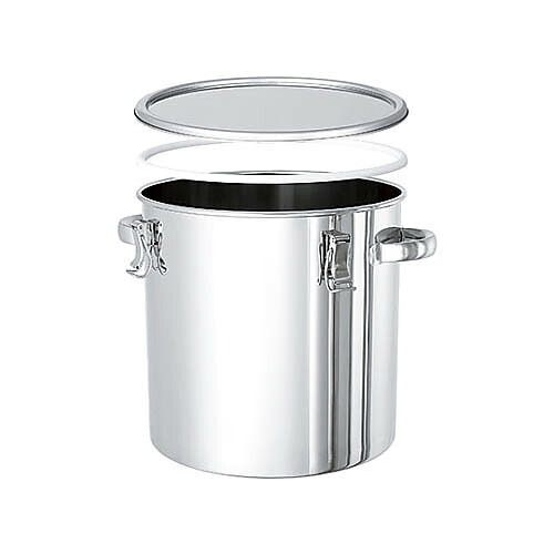 ステンレス保存容器 A型PTFEパッキン付 25L CTH-PTFE-33