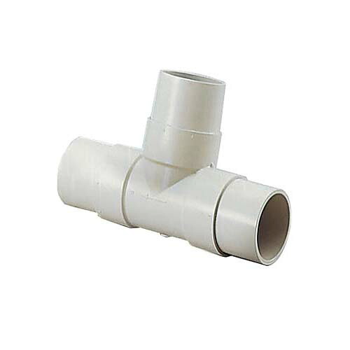 配管工業用部分品 2連導管 (真っただなか型) 差しわたし100粍用
