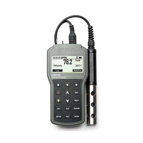 蛍光式 ポータブル溶存酸素計 HI98198