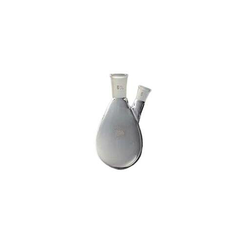 茄子形二ツ口フラスコ 500mL 29／42 19／38 1530-09