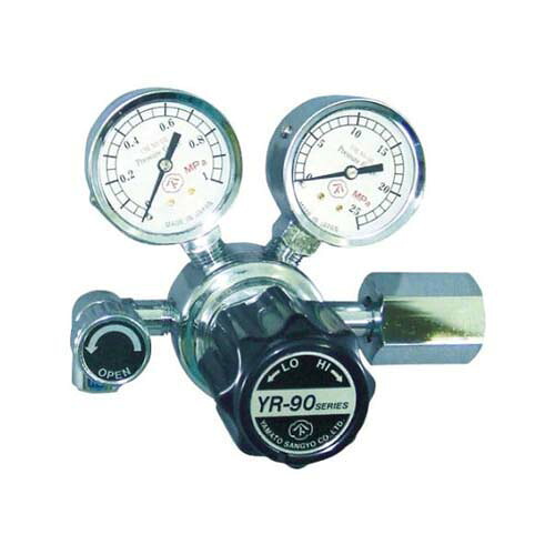 汎用小型圧力調整器 YR-90 (バルブ付) YR-90-R-11N01-2210｜Pro Lab. ＆ Healthcare Shop