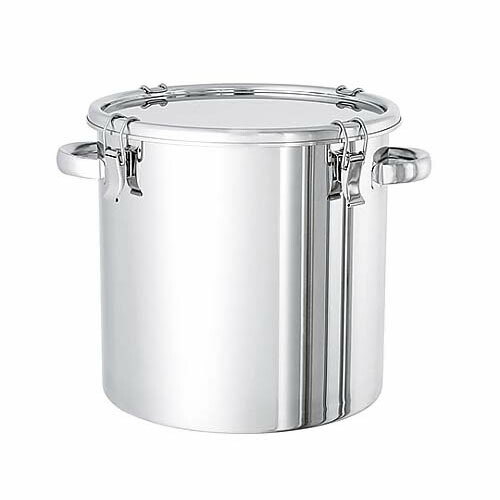 密閉式ステンレスタンク クリップタイプ CTH-18 A型ネオプレンパッキン付 4L CTH-18／PCA