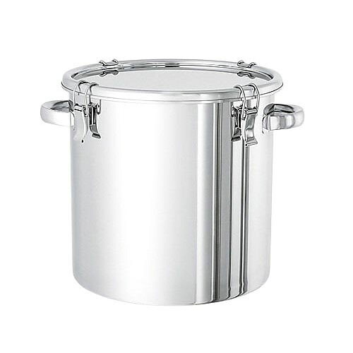 密閉式ステンレス鋼貯蔵タンク ゼムクリップ手合い CTH-43 A型ネオプレンパッキン付 65L CTH-43／PCA