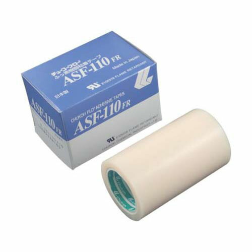 フッ素樹脂フィルム粘着テープ ASFー110FR 0.23t*100w*10m ASF110FR-23X100