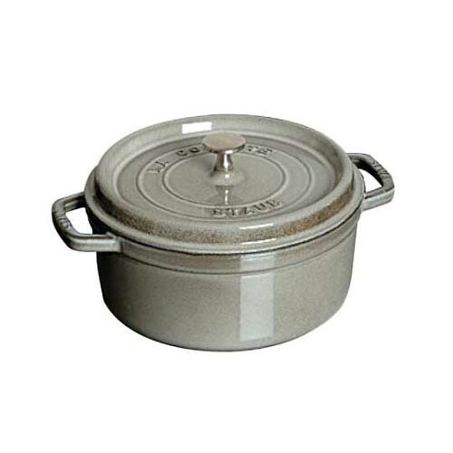 楽天市場】ストウブ ピコ・ココット ラウンド 18cm グレー