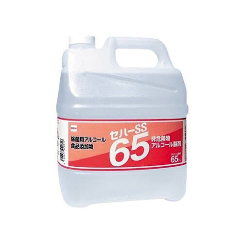 食品添加物アルコール製剤 SS65 4L 1ケース (4本入) 02031