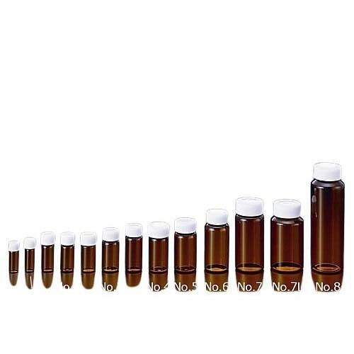 FSスクリュー管瓶 褐色 50.0ml No.7 1箱 (50本入)