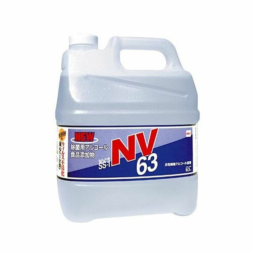 ウイルス対策アルコール製剤 セハノールSS-1NV63 4L 1ケース (4本入) 02071