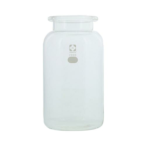 セパラブルフラスコ (平面摺合タイプ) 2000mL 直径138mm びん形 005670-2000｜Pro Lab. ＆ Healthcare Shop
