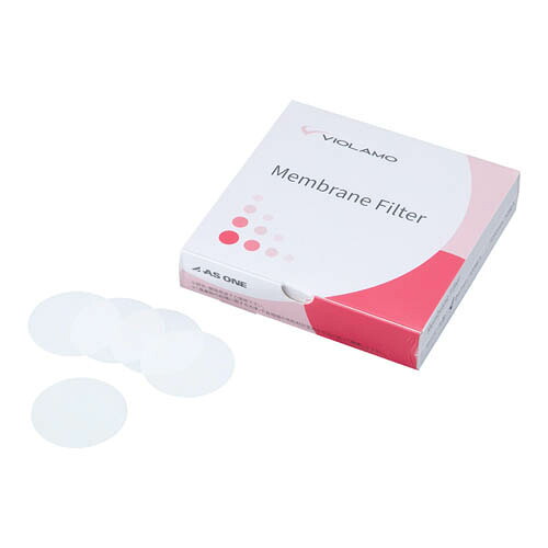 ビオラモメンブレンフィルター (親水性PTFE) 5.0マイクロm 直径47mm 1箱 (100枚入) PTFE500M047I