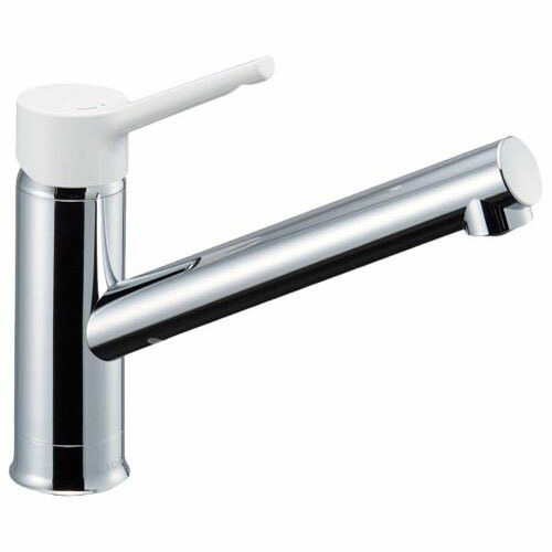 楽天市場】シングルレバー混合水栓 ツーホールタイプエコハンドル SF