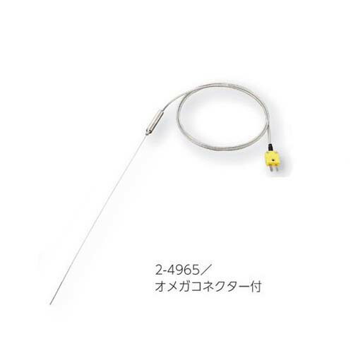 極細K熱電対(シース型・コネクター付き) リード線有り DS-1200-N 300
