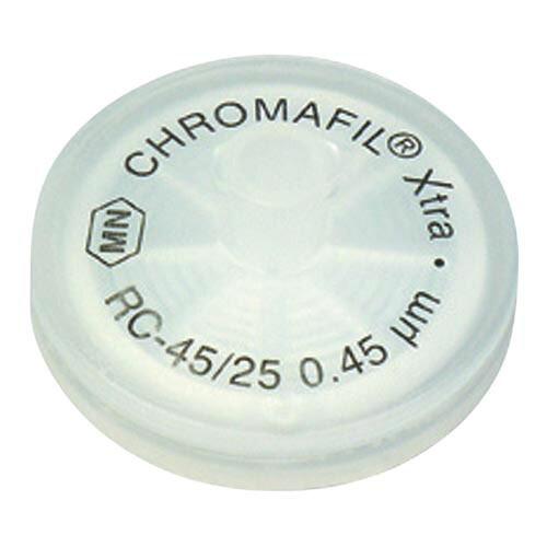 シリンジフィルター (セルロース・CHROMAFIL) 0.2um 直径25mm ナチュラル 100個入 729230