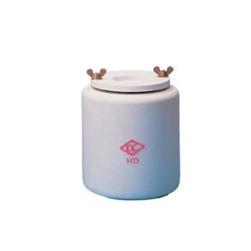 ポット粉砕機 7300mL 固定ディスク-B-108(押しつける/粉粒かかわり合い備品)