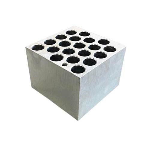 ドライブロックバス用アルミブロック 試験管18mm 20本用 AB-185