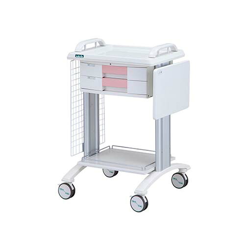 カレンカートII (PC対応) ピンク SC-PC1P(回診車)|Pro Lab. & Healthcare Shop