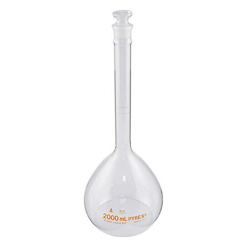 メスフラスコ (JIS規格) 2000mL 5640JIS-2L