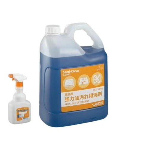 業務用強力油汚れ用洗剤 (サニクリア) 1セット(4本入)