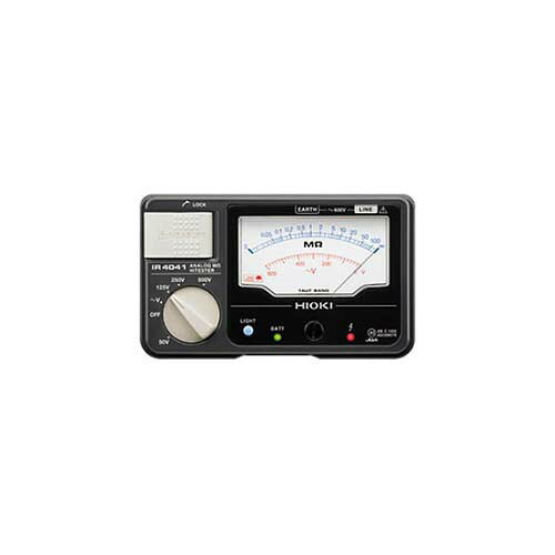 アナログメグオームハイテスタ 500V/100MΩ 4レンジ (スイッチ付きリード附属) IR4041-11|Pro Lab. & Healthcare Shop