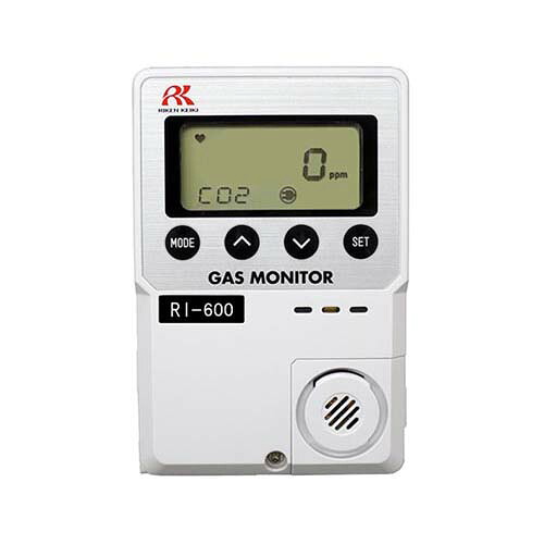 簡易定置型二酸化炭素計 RI-600(0-10000PPM)DC24V仕様 RI-600-10000-DC24V