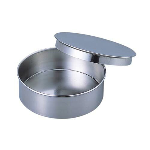 ステンレス鋼ふるい 差しわたし300*100粍 蓋及び受器