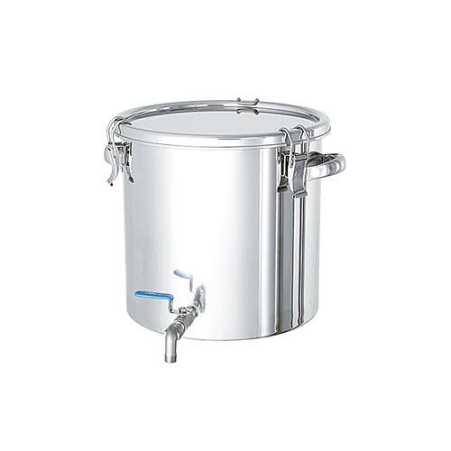 ステンレス鋼弁膜付密閉貯蔵タンク 10L CTHV-24
